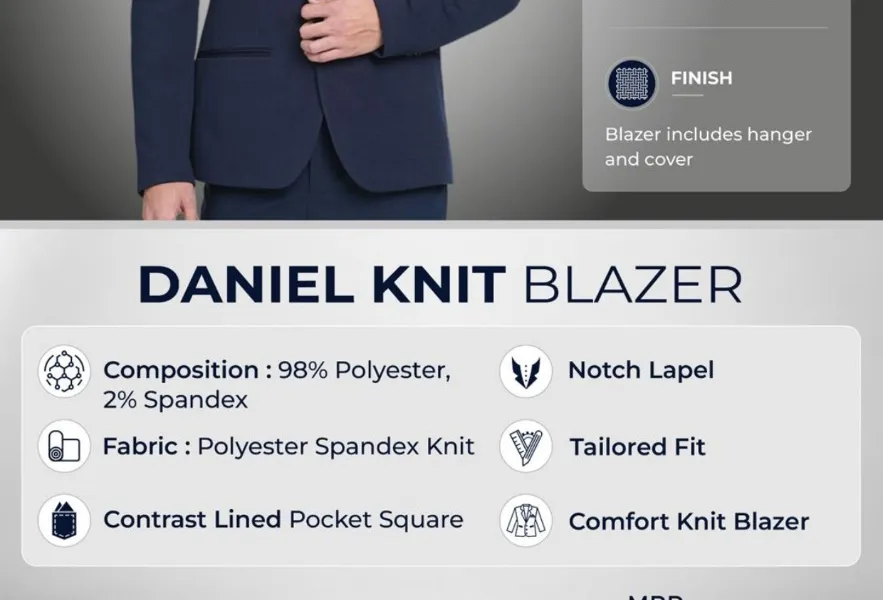 Daniel Knit Blazer