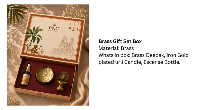 Brass Gift Set Box