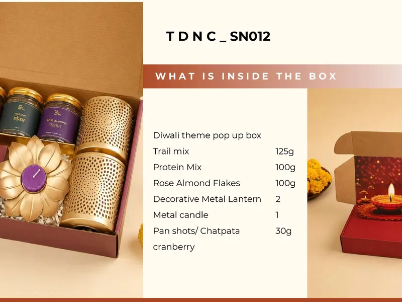 Diwali Trail Mix Trio Hamper